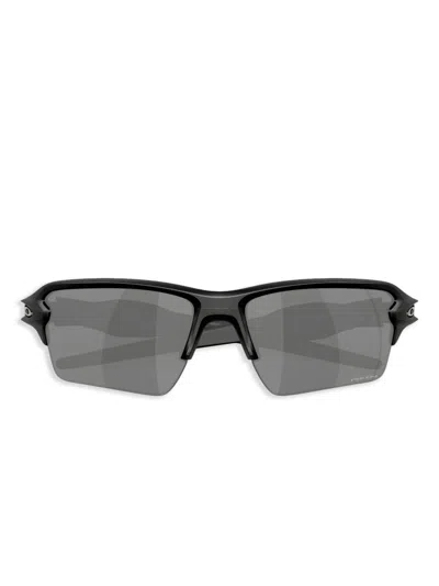 Oakley Rectangle-frame Sunglasses In Black