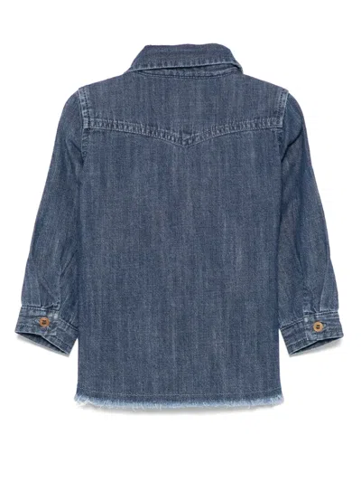 Zhoe & Tobiah Denim Shirt In Blue