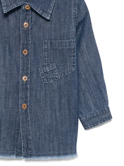 Zhoe & Tobiah Denim Shirt In Blue