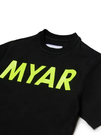 Myar Logo-print T-shirt In Black