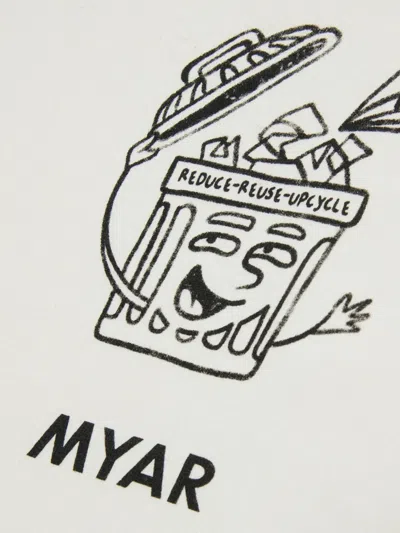 Myar Graphic-print Sweatshirt In White