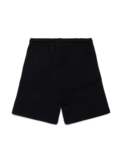 Myar Shorts In Felpa Deadstock Con Logo  In Black