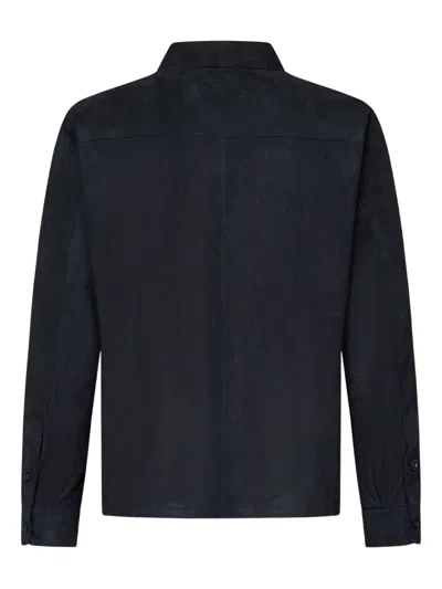Franzese Collection Franzese Napoli Brad Pitt Model Jacket In Blue