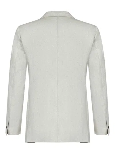 Franzese Collection Franzese Napoli Stefano De Martino Model Blazer In Neutrals