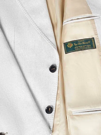 Franzese Collection Franzese Napoli Stefano De Martino Model Blazer In Neutrals