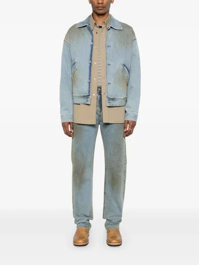 Pence Luis Jacket In Blue