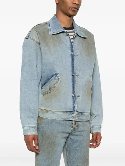 Pence Luis Jacket In Blue
