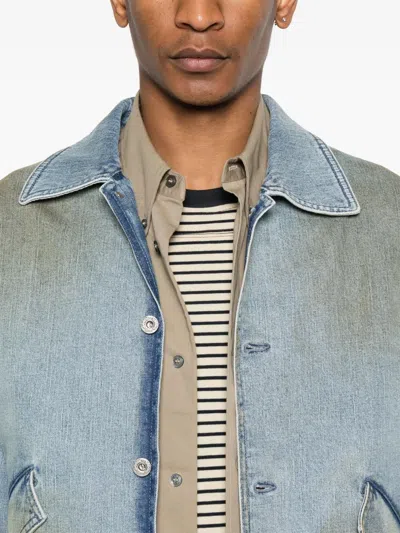 Pence Luis Jacket In Blue