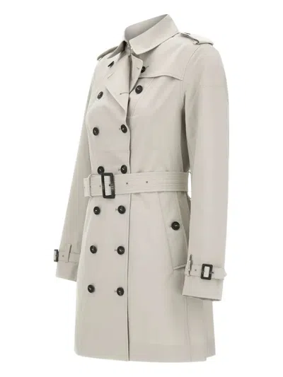 Save The Duck Audrey Trench Coat In Neutrals
