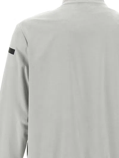 Rrd Nabucco Button-up Bomber Jacket In Grey