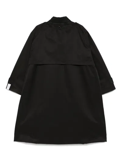 Rokh Button-up Coat In Black