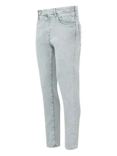 Incotex Jeans With Belt Loops In Blue