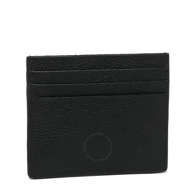 Dunhill Black Leather Belgrave Card Case In Black