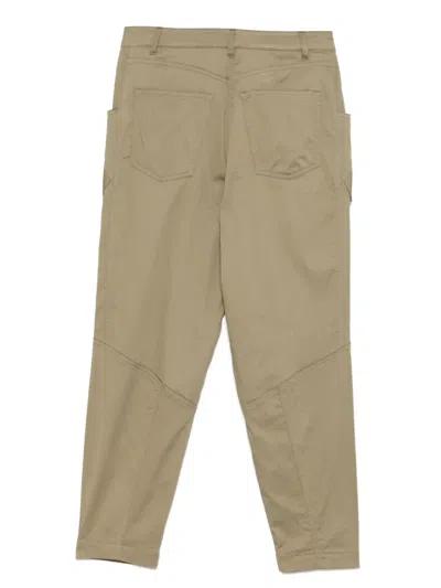 Barbara Bui Cropped Trousers In Green