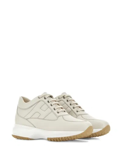 Hogan Interactive Low-top Sneakers In White