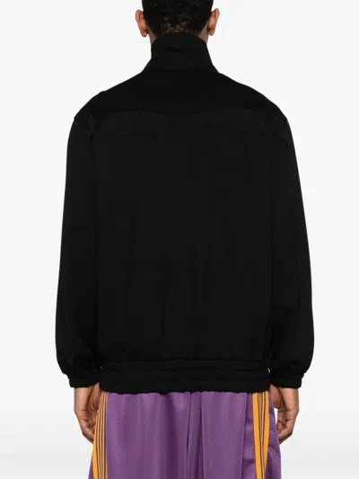 Shop Needles Fringed Sweatshirt In Black