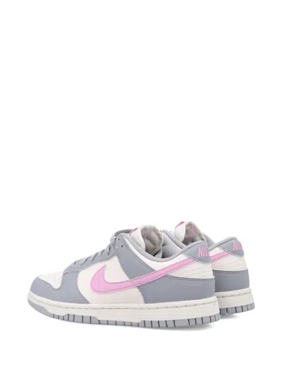 Nike Dunk Low Sneakers In Grey Leather In Grey