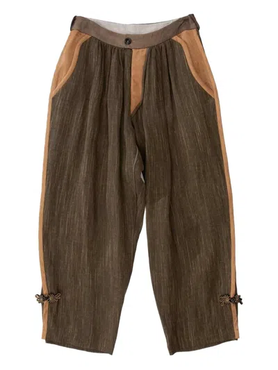 Communs Cameral Trousers In Brown