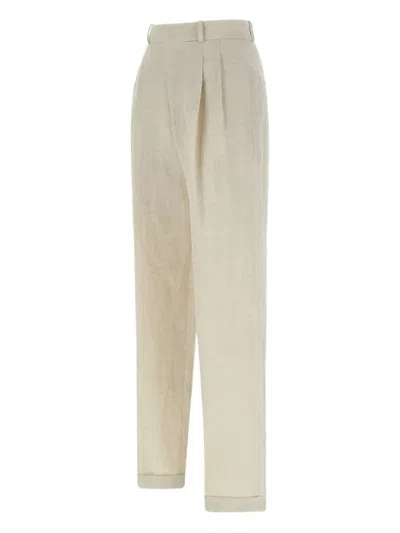 Peuterey Straight-leg Trousers In Neutrals