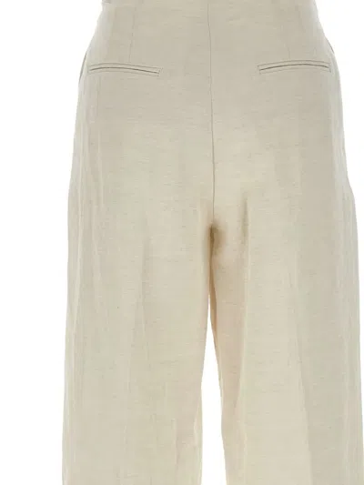 Peuterey Straight-leg Trousers In Neutrals