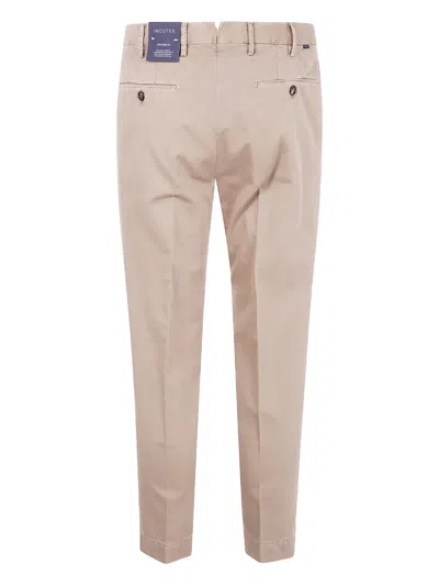 Incotex Classic Trousers Clothing In Neutrals
