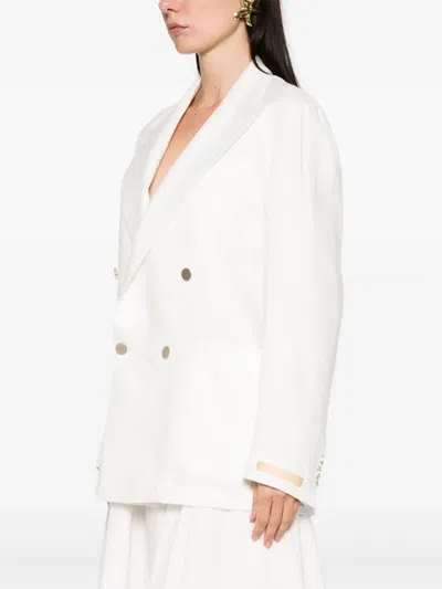 Briglia 1949 Double-breasted Blazer In White