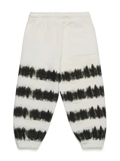 Myar Tie-dye Track Pants In White