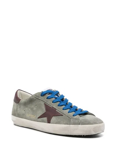 Golden Goose Super Star Sneakers In Green And Kenya In Green