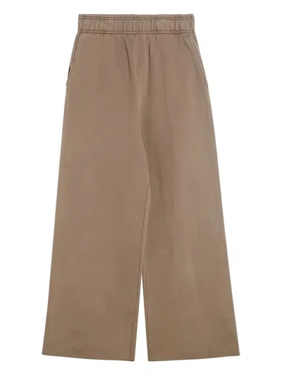 Entire Studios Wide-leg Track Pants In Brown