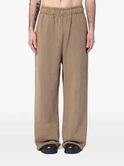 Entire Studios Wide-leg Track Pants In Brown