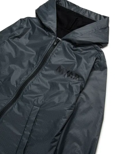 Myar Logo-print Jacket In Grey