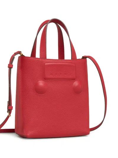 Marni Small Trunkaroo Tote Bag In 00r69 Red