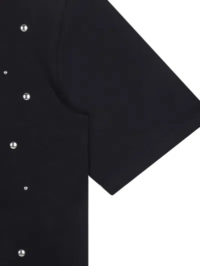 Msgm Cotton T-shirt In Black
