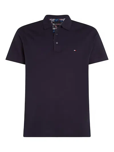 Tommy Hilfiger Regular Fit Performance Jersey Polo In Blue