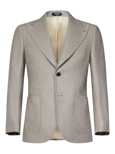 Franzese Collection Franzese Napoli Stefano De Martino Model Blazer In Grey