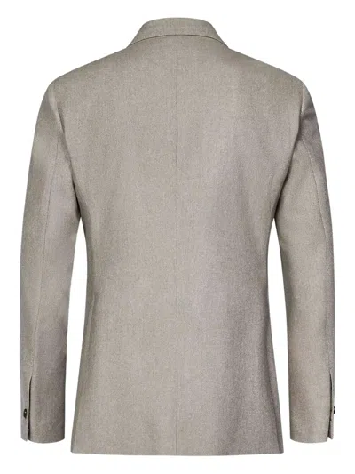 Franzese Collection Franzese Napoli Stefano De Martino Model Blazer In Grey