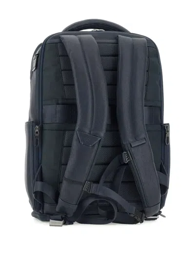 Piquadro 15.6” Laptop Holder Backpack In Blue