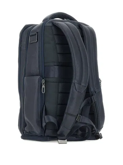 Piquadro 15.6” Laptop Holder Backpack In Blue