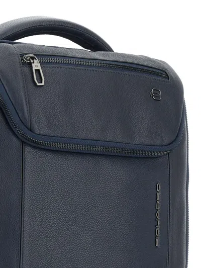 Piquadro 15.6” Laptop Holder Backpack In Blue