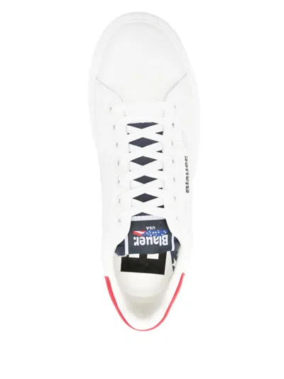 Blauer Leather Sneakers In White