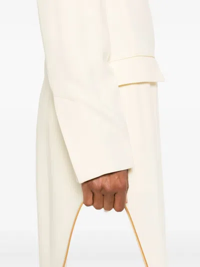 Totême Pocket Maxi Dress In Neutrals