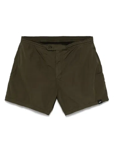 Aspesi 'caprese Ii' Swim Shorts In Green