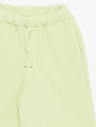 Il Gufo Cotton Shorts Set In Green