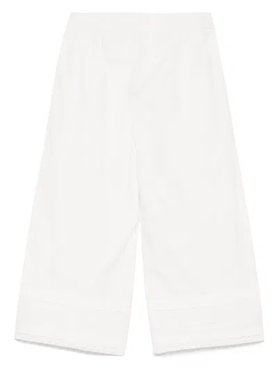 Zhoe & Tobiah Cotton Trousers In White