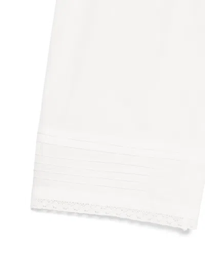 Zhoe & Tobiah Cotton Trousers In White