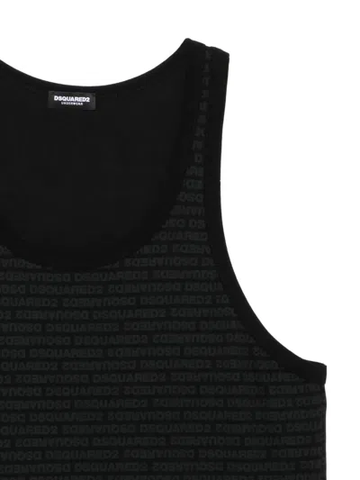 Dsquared2 Icon New Generation Tank Top In Black