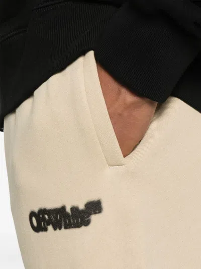 Off-white Spray Arrow Track Pants In Neutrals