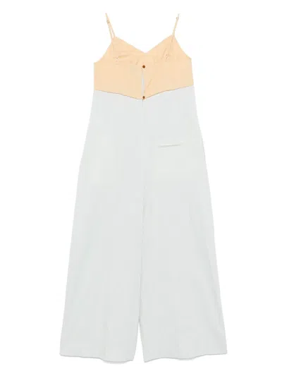 C.p. Company Linen Shorts In Neutrals