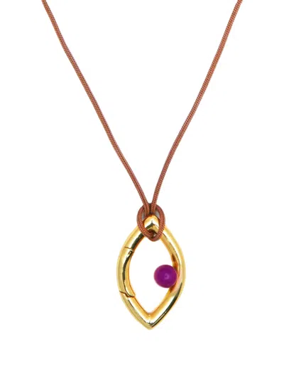 Capsule Eleven X Pantone Pendant Necklace In Gold