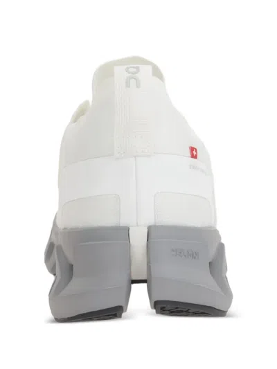 On Running Logo-print Sneakers In White
